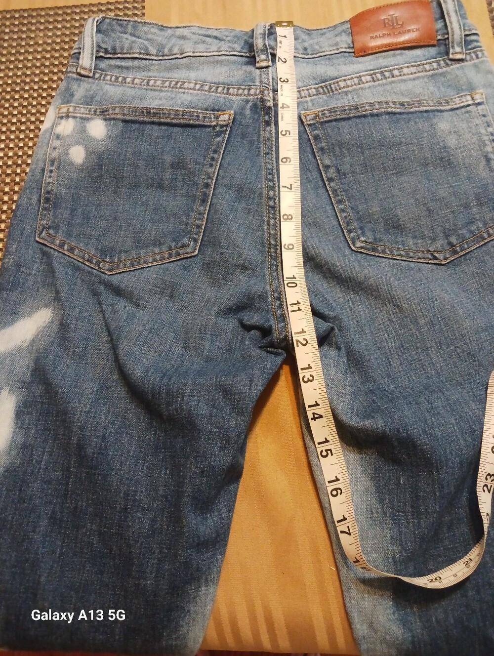 Ralph Lauren Bleached Light Blue Skinny Jeans - Picture 8 of 11